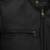 Men's black & red & yellow lambskin leather jacket-straight zipper & café racer collar biker style