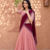 Peach Color Party Wear Embroidered Lehenga Choli Set