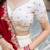 New Womens Trendy Festive Wear Designer White Lehenga Choli with Heavy Embroidery and Maroon Dupatta Set