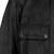 Men's blacklambskin leather jacket-4 envelope pocket & snap button biker style