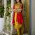 mustard fancy cotton silk kurta set
