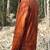 Men's brown genuine lambskin leather jacket-straight zipper & 2 pocket style
