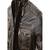 Men's black lambskin leather jacket asymmetrical zipper motorcycle jacket moto style