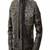 Men's green lambskin leather jacket asymmetrical zipper motorcycle jacket moto style