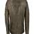 Men's green lambskin leather jacket asymmetrical zipper motorcycle jacket moto style