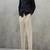 men's navy blue suede lambskin leather  jacket-2 envelope pocket & snap button style