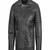 men's black lambskin leather jacket- asymmetrical zipper & quilted hand biker style