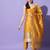 mustard fancy cotton silk kurta set