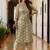 pear fancy silk blend kurta set