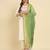 white fancy silk blend kurta set