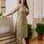 pear fancy silk blend kurta set