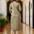 pear fancy silk blend kurta set