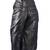 Men's black lambskin leather jacket  2 zip pocket