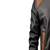 Men's black- brown bomber jacket  pure lambskin genuine leather
