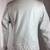 Mens white motorcycle jacket  pure lambskin genuine leather quilted
