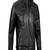 Mens soft motorcycle jacket pure lambskin leather jacket 2 pocket