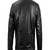 Mens soft motorcycle jacket pure lambskin leather jacket 2 pocket