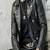 Mens black genuine lambskin leather jacket quilted hand zipper