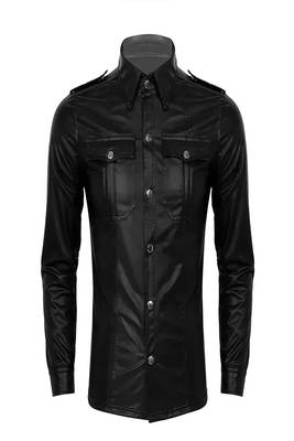 Stylish black color lambskin soft  leather jacket classic quilted shoulder biker 1