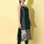 green fancy cotton silk kurta set