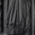 Men's cross pocket zip black lambskin leather jacket-side belt style fastion