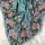 Teal Color  embroidery work  Silk Blend Saree