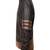 Genuine lambskin leather jacket-brown contrast stripes & piping fashion style