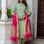 pear fancy blended cotton kurta set