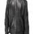 Men's black patchwork lambskin leather jacket cafer racer jacket