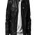 Men's black lambskin leather jacket cafer racer jacket zip pockets