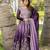 multicolor fancy pure silk kurta set
