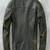 Men's black rub off genuine lambskin leather jacket vintage look