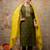 olive fancy silk blend kurta set