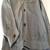 Genuine lambskin leather jacket-beige spread collar fashion style