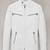 Men's white 4 zip genuine lambskin leather jacket-café racer