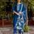 blue fancy viscose kurta set