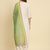 white fancy silk blend kurta set