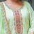 pear fancy silk blend kurta set