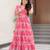 multicolor fancy faux georgette kurta set