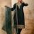 green fancy chanderi silk kurta set