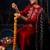 maroon fancy cotton silk kurta set