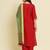 maroon fancy silk blend kurta set