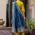 yellow fancy viscose rayon kurta set