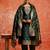 green fancy cotton silk kurta set