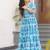 multicolor fancy faux georgette kurta set