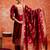 maroon fancy cotton silk kurta set