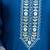 blue fancy viscose kurta set