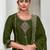 mehendi fancy silk kurta set