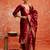 maroon fancy cotton silk kurta set