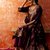 wine fancy cotton silk kurta set